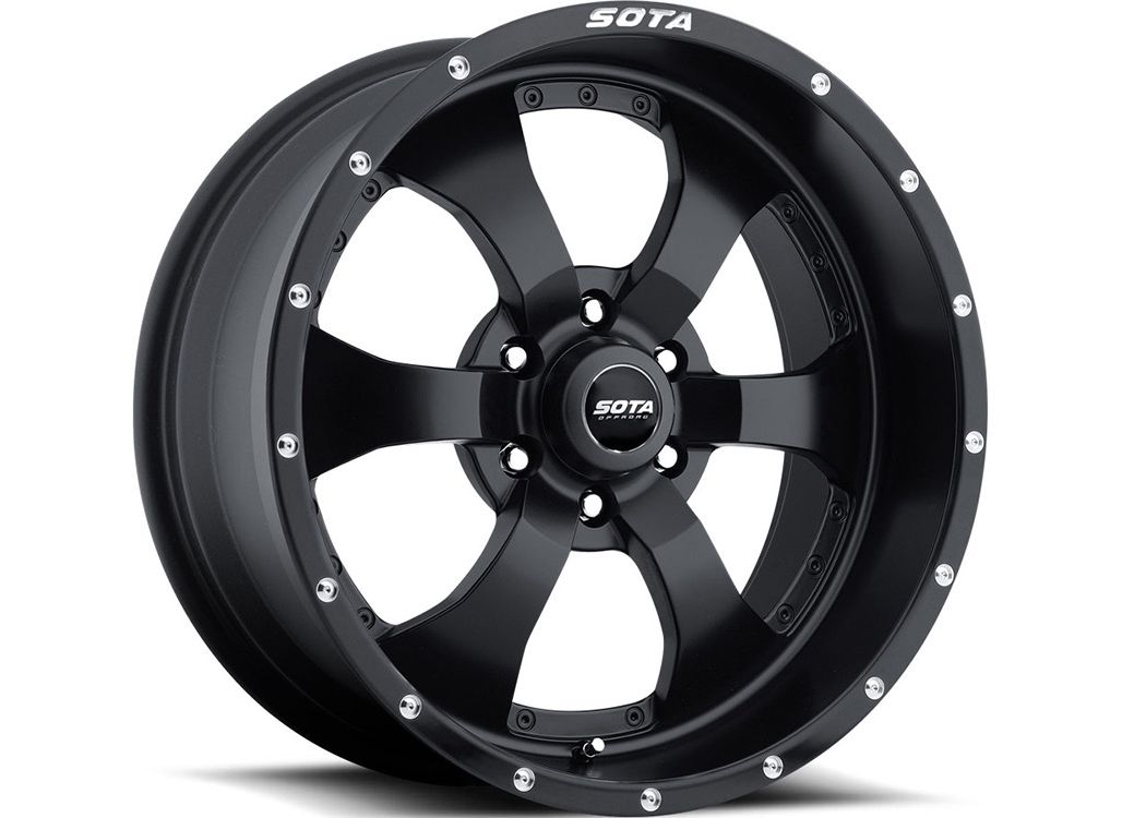 Novakane Rims SOTA Stealth Black Novakane Wheels | RealTruck