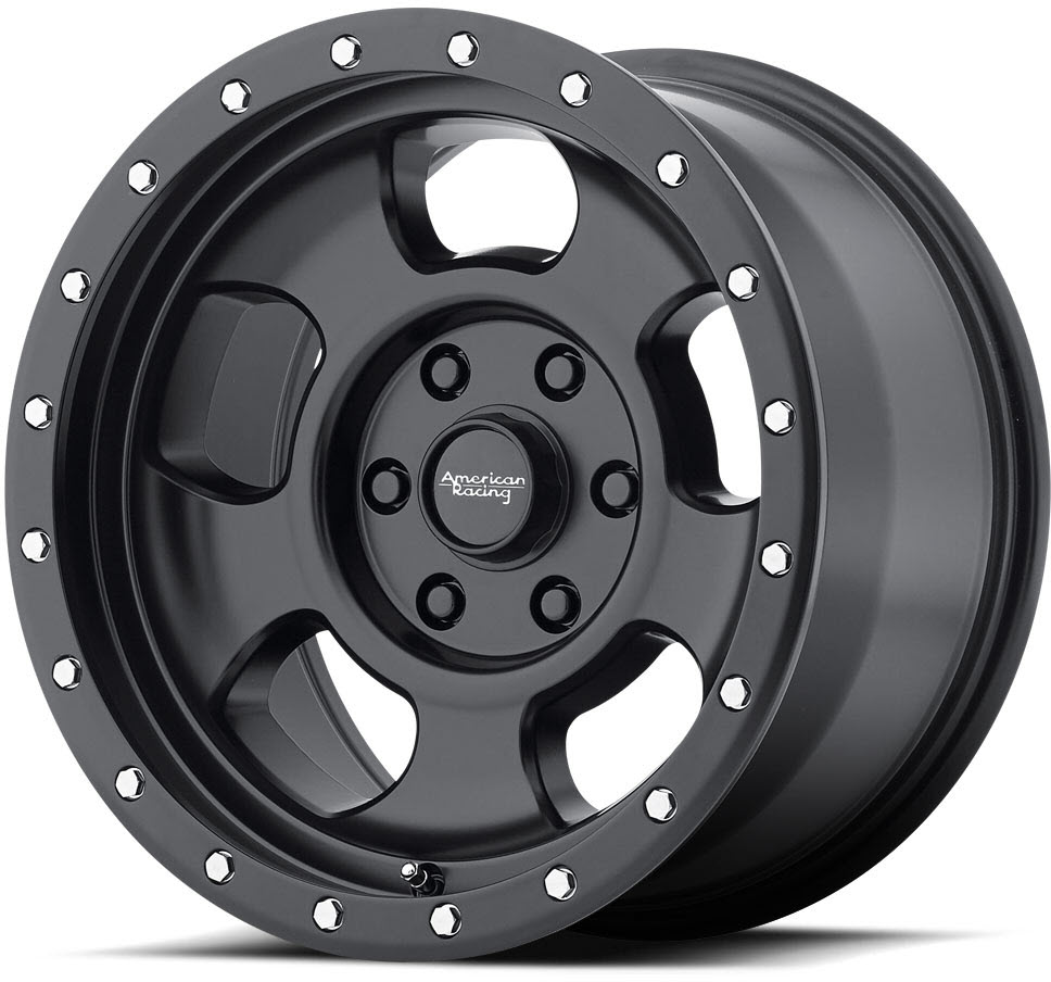 American Racing Black AR969 Ansen Off-Road Wheels | RealTruck