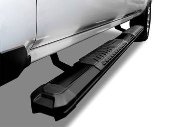 Black Horse Cutlass Black Running Boards