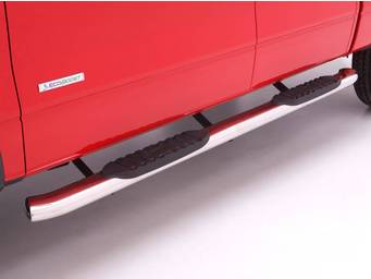 Lund 5&quot; Oval Curved Stainless Nerf Bars