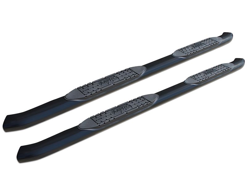 RAP15040269B Raptor 4 OE Curved Black Oval Nerf Bars RealTruck