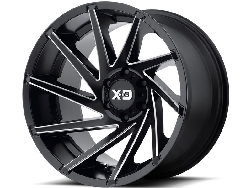 XD Series Black XD834 Cyclone Wheels | RealTruck