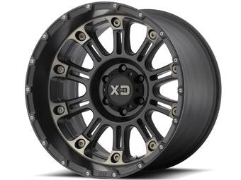 XD Series Black w/ Dark Tint XD829 Hoss 2 Wheels