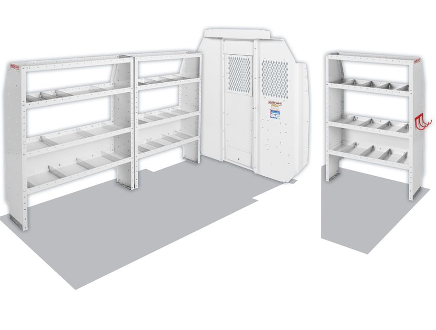 WEATHER GUARD Commercial Shelving Van Package WGU6008440S RealTruck