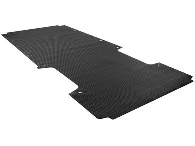 BDK All-Weather Rubber Floor Mat Set + Cargo Liner – Heavy Duty 4-Piece – Black