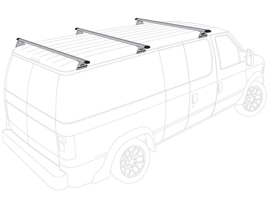 VanTech H3 Van Rack VANH3229S RealTruck