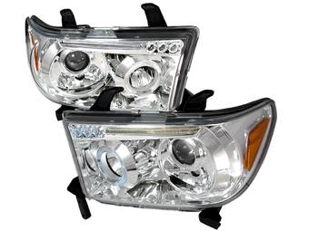 SPEC-D Chrome Halo Projector Headlights