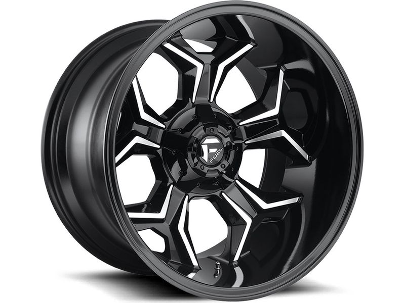 Fuel Machined Black Avenger Wheels | RealTruck