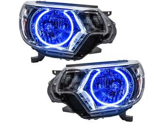 Oracle Chrome OE Style Blue Halo Headlights