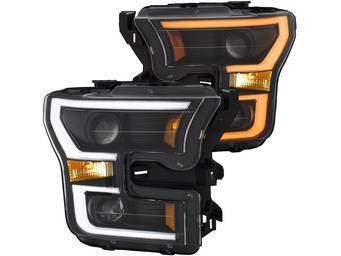 Anzo Black Switchback Projector Headlights