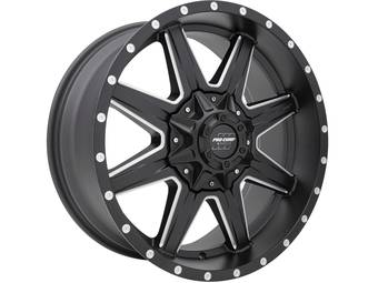 Pro Comp Black Quick 8 48 Series Wheels