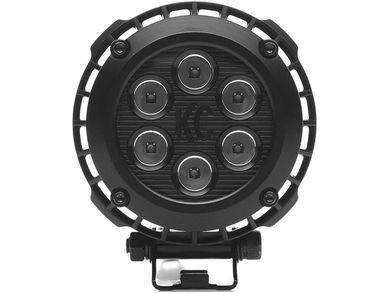 KC HiLiTES LZR LED フォグライト KC HiLiTES Jeep Wrangler 4 in. LZR Round LED Light - Driving Beam 1300