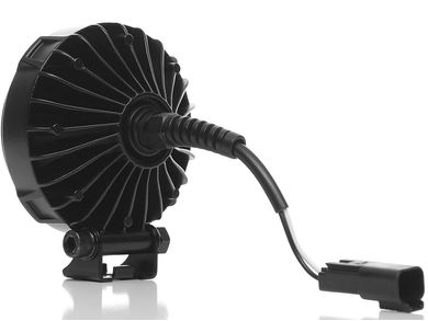 KC HiLiTES LZR LED フォグライト KC HiLiTES Jeep Wrangler 4 in. LZR Round LED Light - Driving Beam 1300