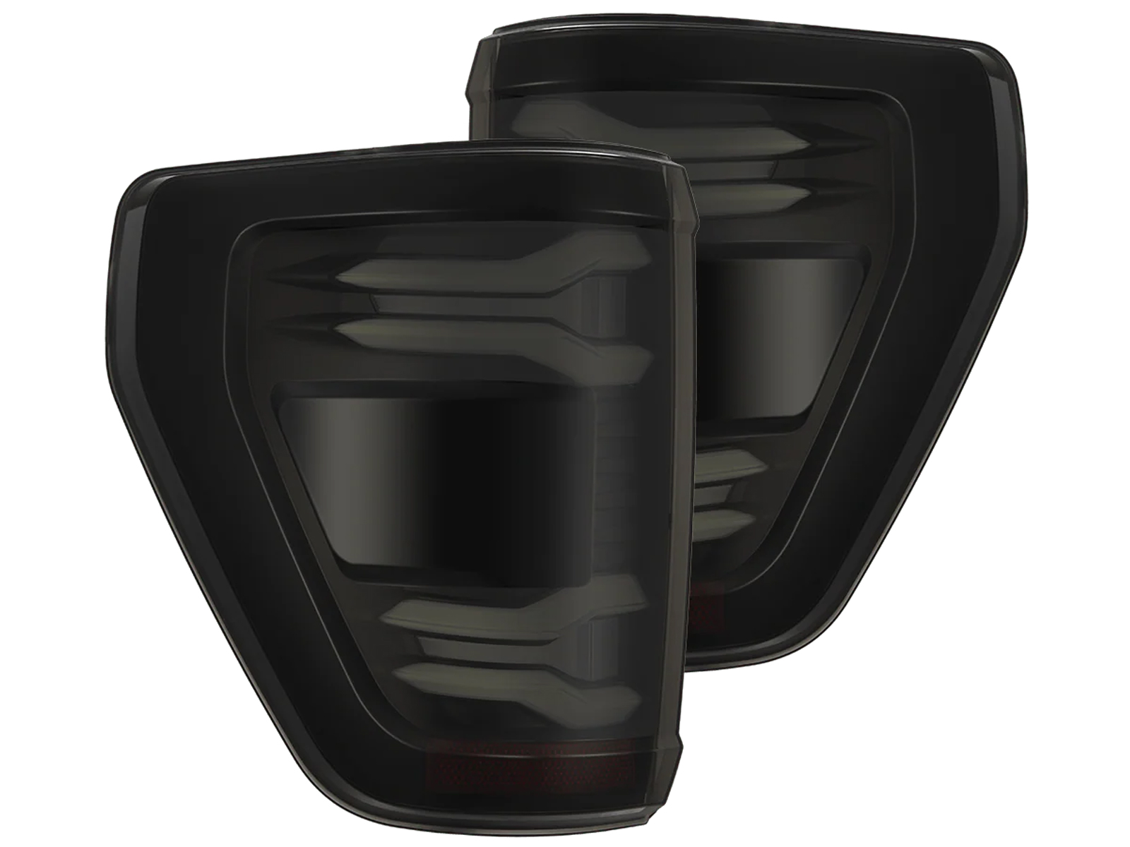 AlphaRex LUXX Series Black LED Tail Lights 653018