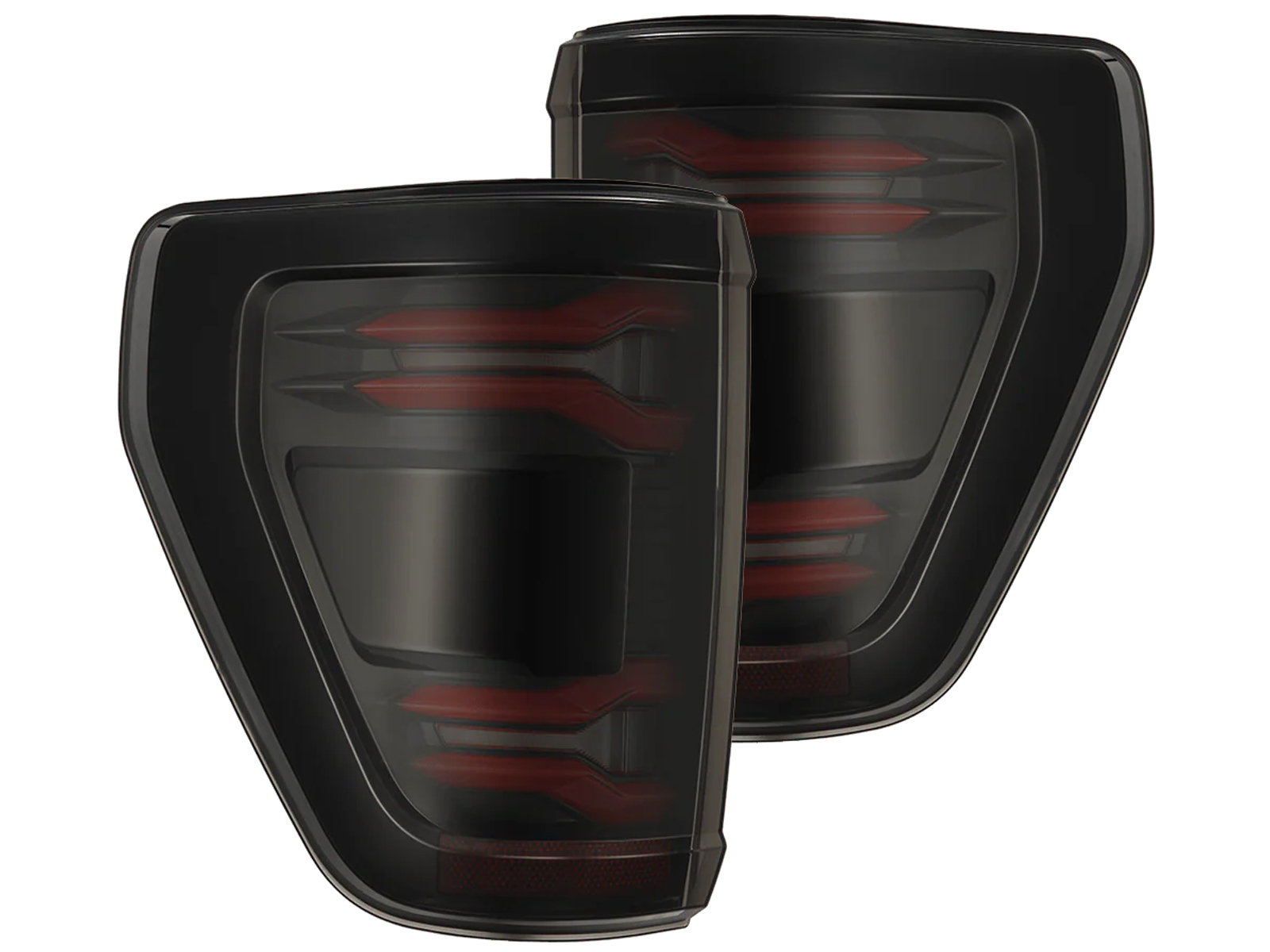 AlphaRex LUXX Series Black LED Tail Lights 653038