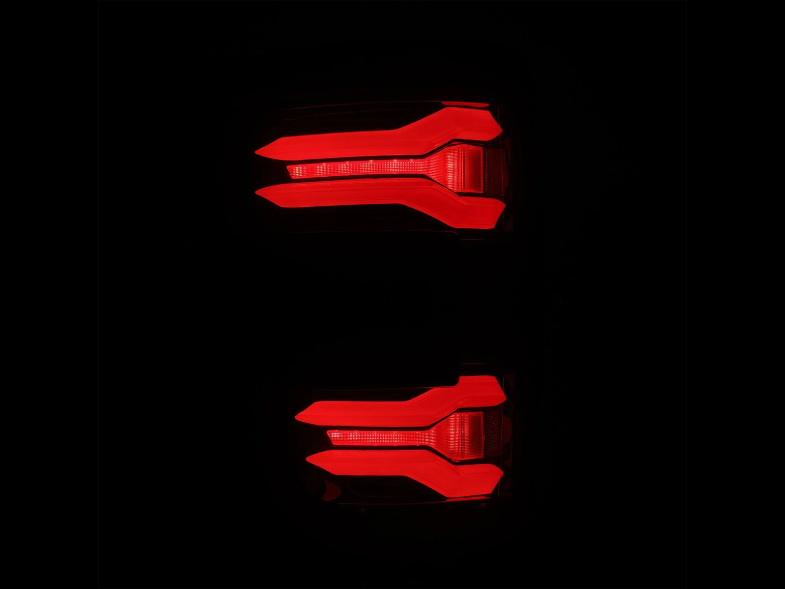 AlphaRex LUXX Series Black LED Tail Lights 653038