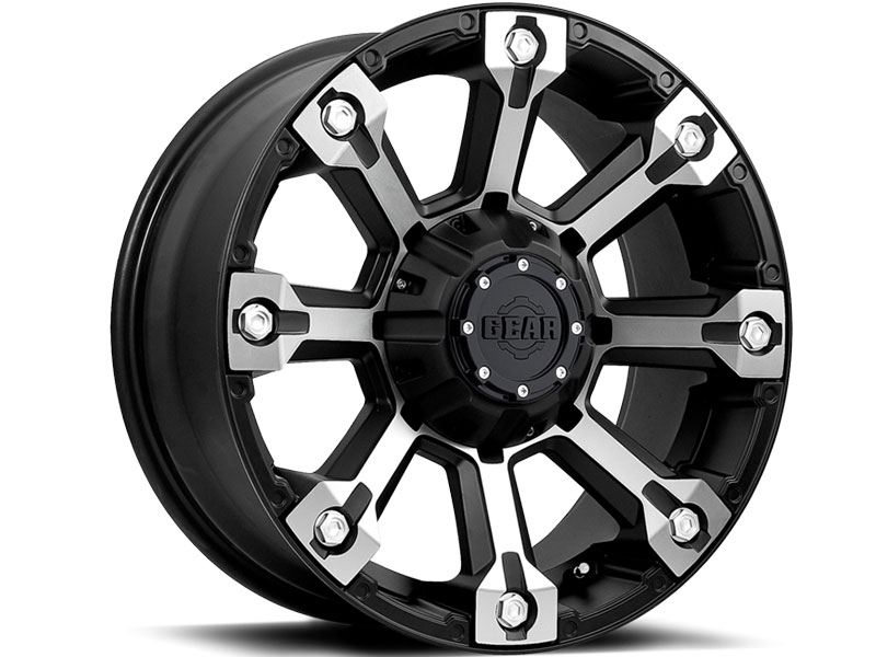 Gear Alloy Machined Black 719MB Backcountry Wheels | RealTruck