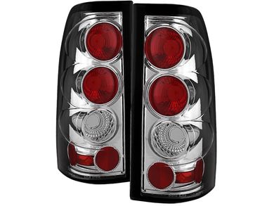 Spyder Chrome Euro Tail Lights | RealTruck