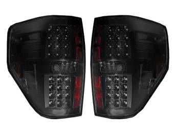 Recon Smoked Black LED Tail Lights