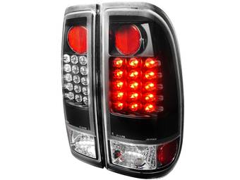 Spec-D Black LED Tail Lights