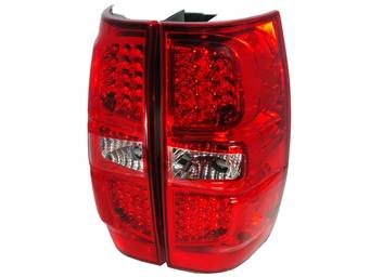 Spec-D Red and Black LED Tail Lights