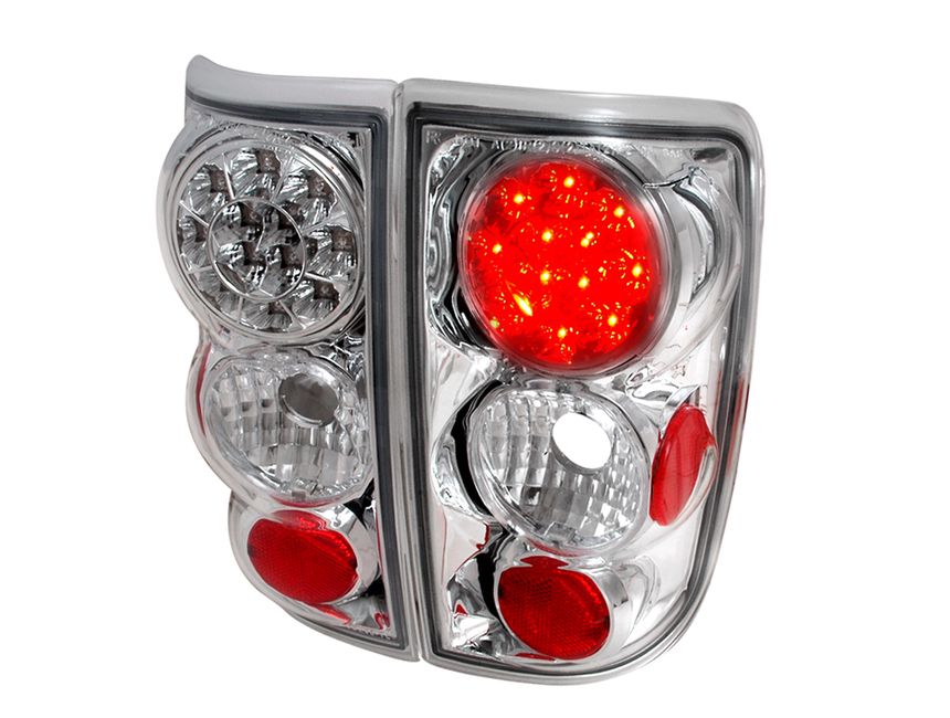 Spec D Chrome Led Tail Lights Spe Lt Blz95cled Tm Realtruck