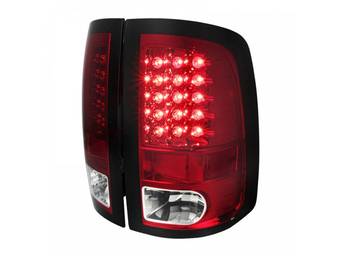 Spec-D Red and Chrome LED Tail Lights