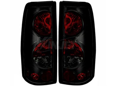 Winjet LED Tail Lights For Chevy Suburban/Tahoe 2007-2013 – Chrome/Red Style, DOT Compliant, Plug & Play