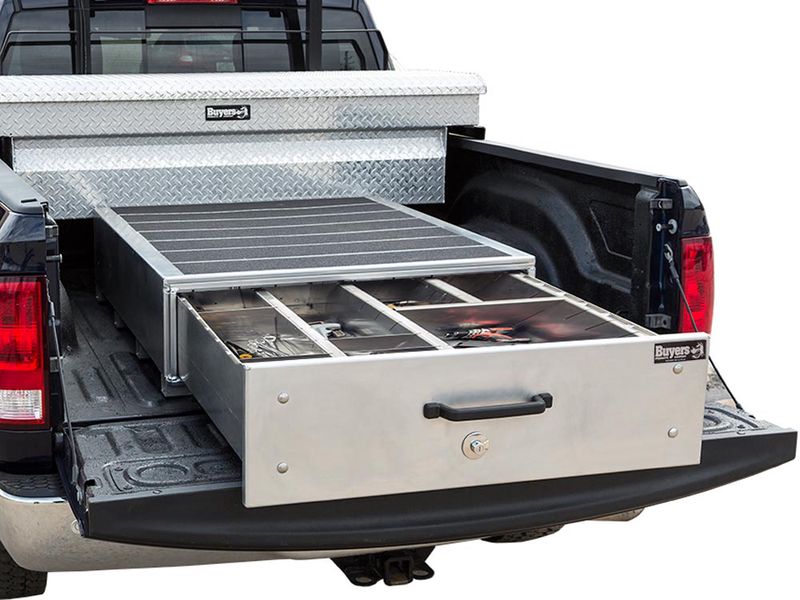 Buyers Slide Out Truck Bed Box | RealTruck