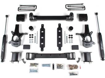 Zone 4.25 Inch Lift Kits Nitrogen Shocks