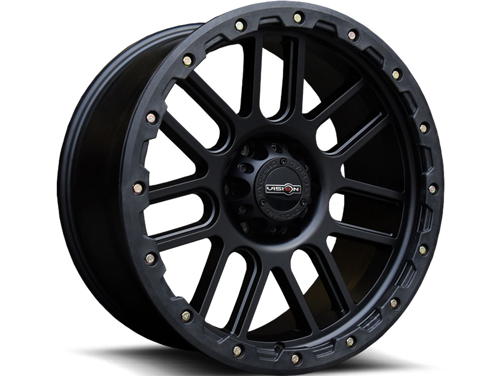 Vision Matte Black Nemesis Wheels | RealTruck