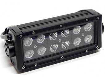 Southern Truck Black 7.5&quot; Straight LED Light Bar