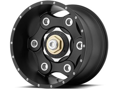 Moto Metal Machined Black MO977 Link Wheels | RealTruck