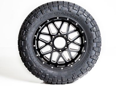 XD Series Milled Black XD820 Grenade Wheels KMC-XD82022968915