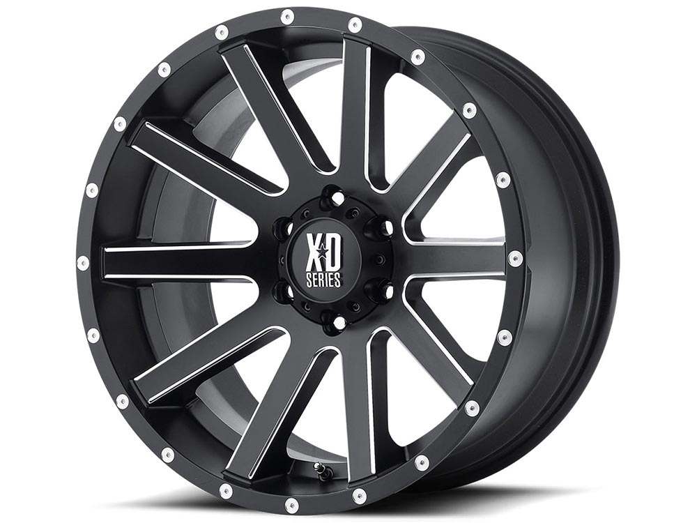 希少•美品　ダイヤモンド　ループラジアルマストDP-LOR XD Series Milled Matte Black XD818 Heist Wheel XD81878050935
