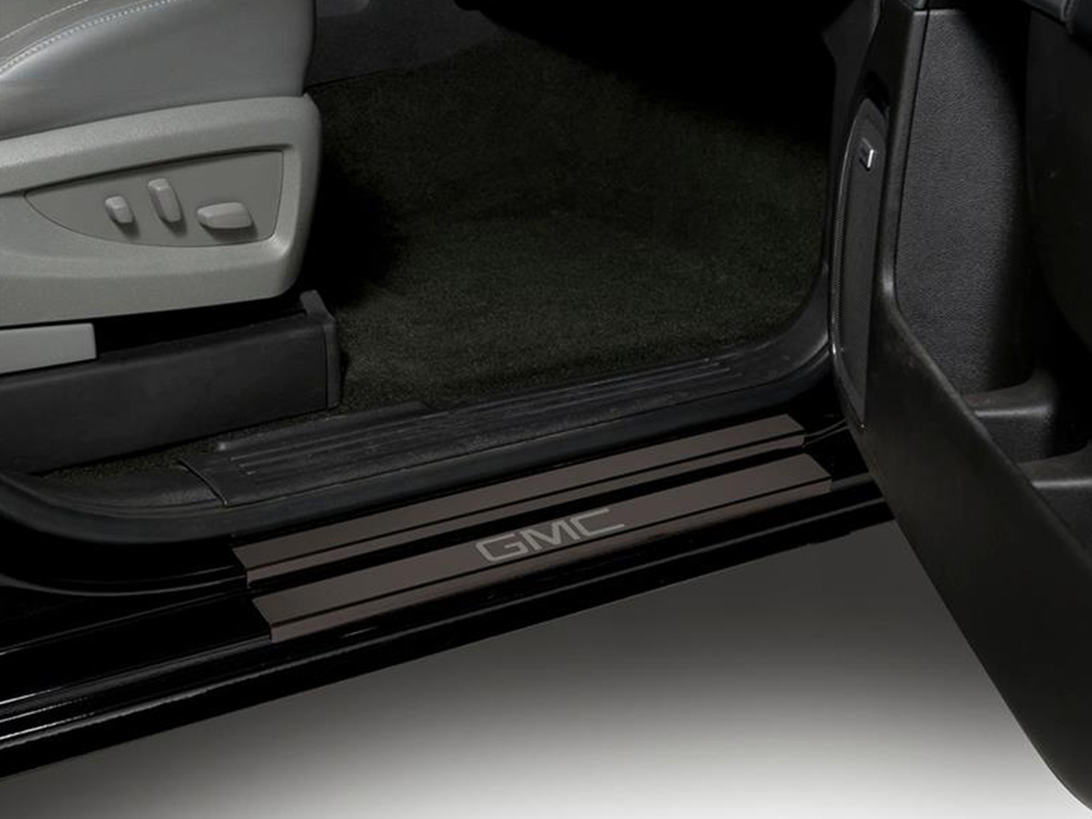 4 Pcs Car Door Sill Trim Strip For GMC Sierra 2019-2025