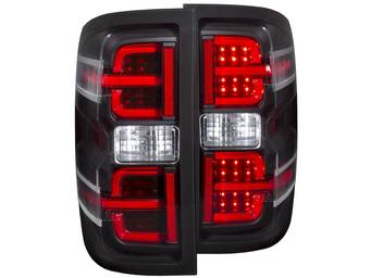 Anzo Black U-Bar LED Tail Lights