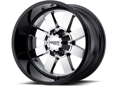 Moto Metal Chrome & Black MO962 Wheels | RealTruck