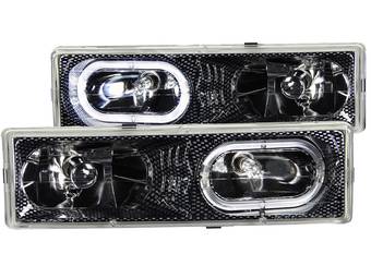 Anzo Carbon Fiber Crystal Headlights