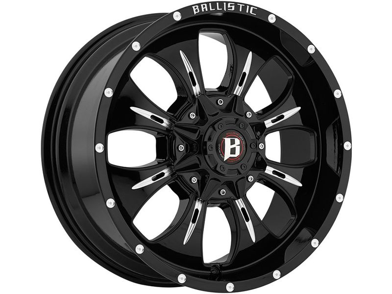 Ballistic Black 951 Dagger Wheels | RealTruck