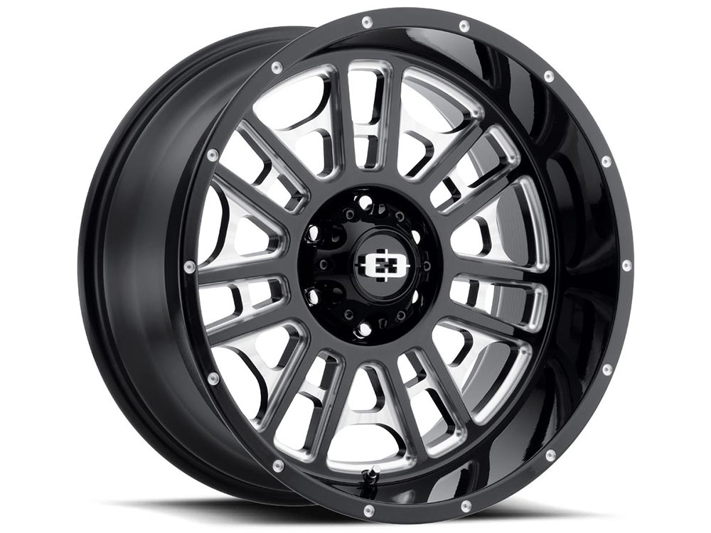 Vision Machined Black Widow Wheel 418-2983GBMS10 | RealTruck