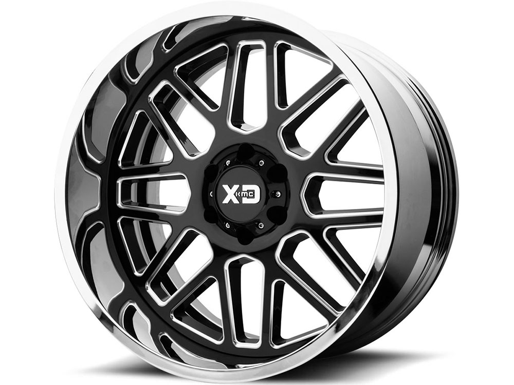 XD Series Two-Piece Black XD201 Grenade Wheels KMC-XD201-20105018NBC |  RealTruck