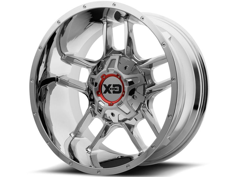 XD Series Chrome XD839 Clamp Wheels | RealTruck
