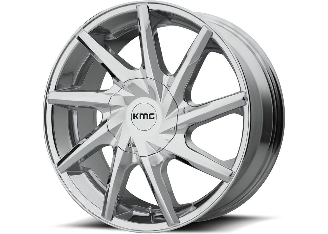 KMC Chrome Burst KM705 Wheels | RealTruck