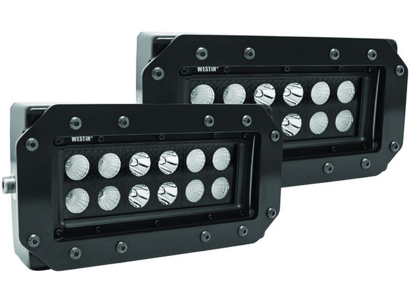 Westin HDX B-Force 6 Flush Mount LED Light Bar WES-57-0025 | RealTruck