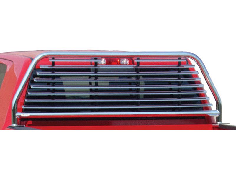 GID51536 Go Industries Round Tube Headache Rack RealTruck