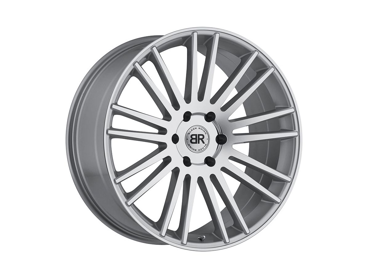 Black Rhino Machined Silver Kruger Wheels | RealTruck