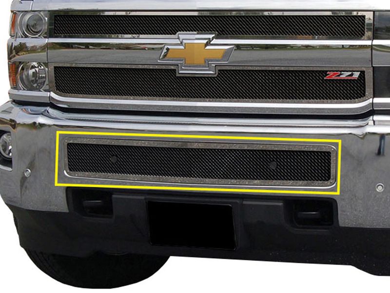 E&G Black Ice Bumper Grille | RealTruck