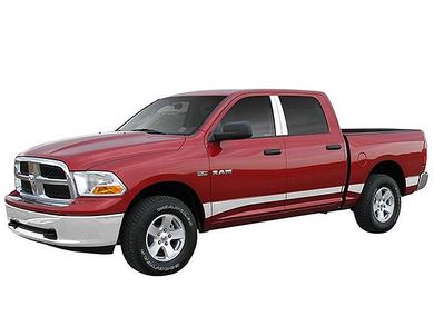 thumbnail interactive-video image 1 of 10-Piece 304 Stainless Steel Chrome Rocker Panel Set For GMC C/K Pickup 3 Door EXT Cab 1 of 6