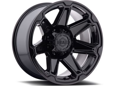 Gear Off Road Black 745B Trident Wheels | RealTruck